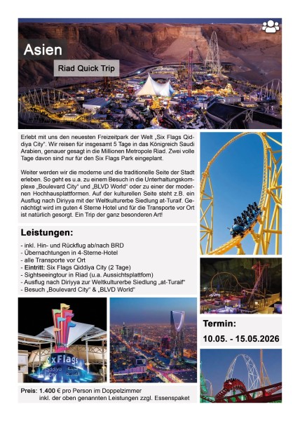 2026 - Riad Quick Trip